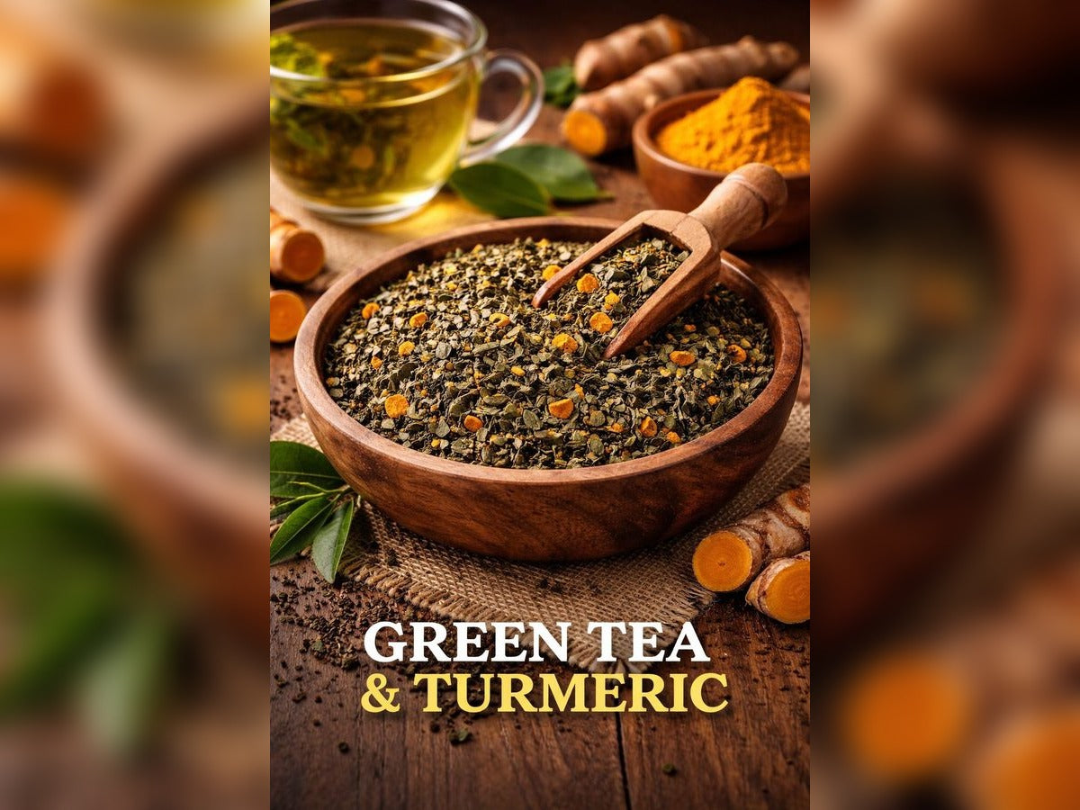 (Sample) Green Tea with Turmeric